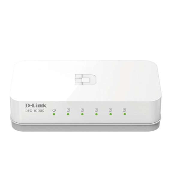 سوئیچ 5 پورت دی‌لینک مدل DES-1005C