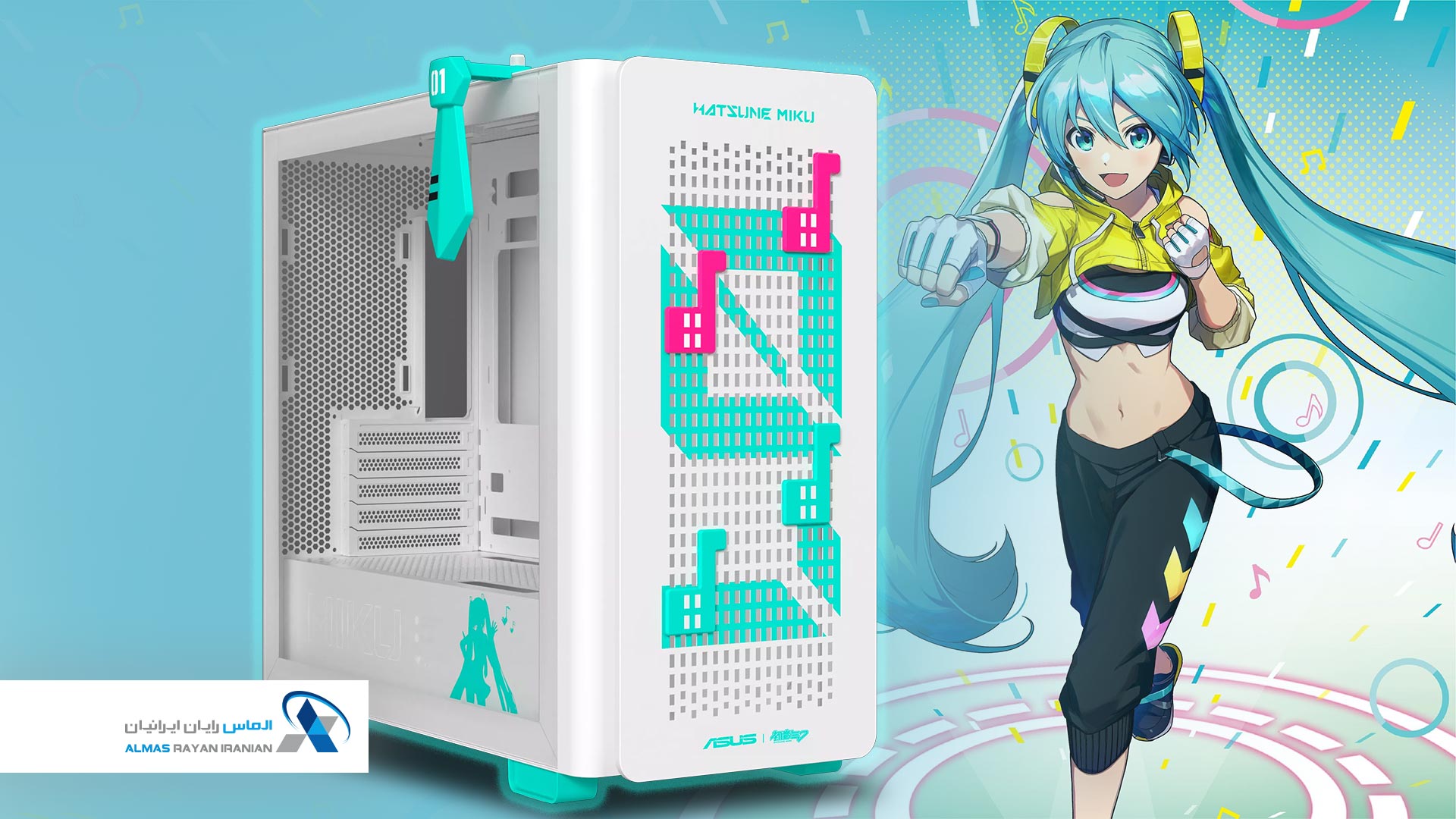 کیس ایسوس Asus A23 Hatsune Miku Edition