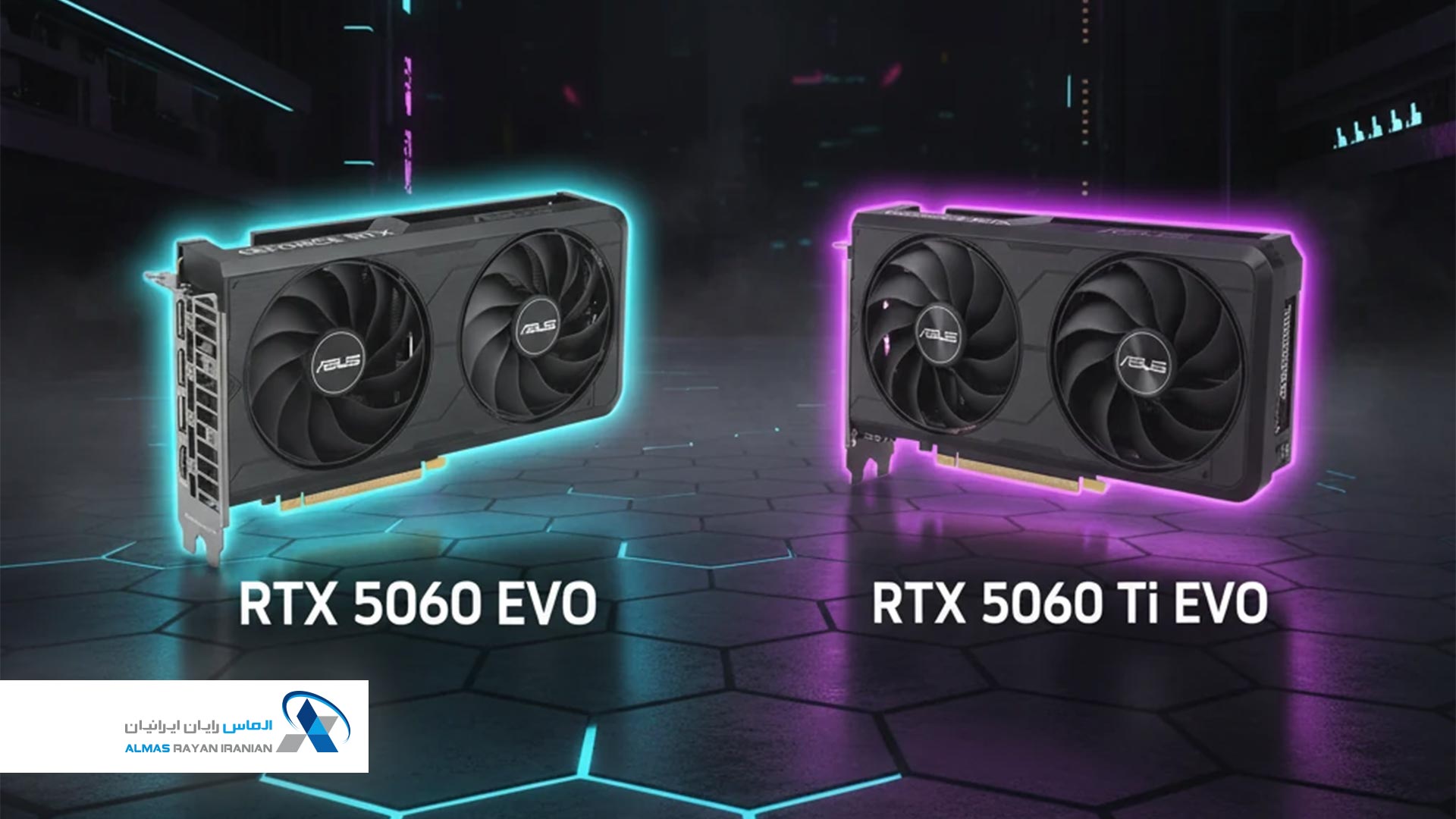 کارت گرافیک ایسوس Dual-GeForce-RTX-5060-Ti-EVO