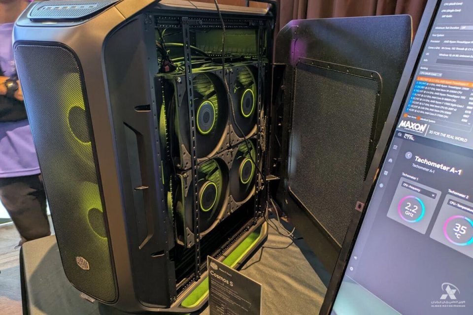 کیس کولرمستر coolermaster-COSMOS-Alpha-case