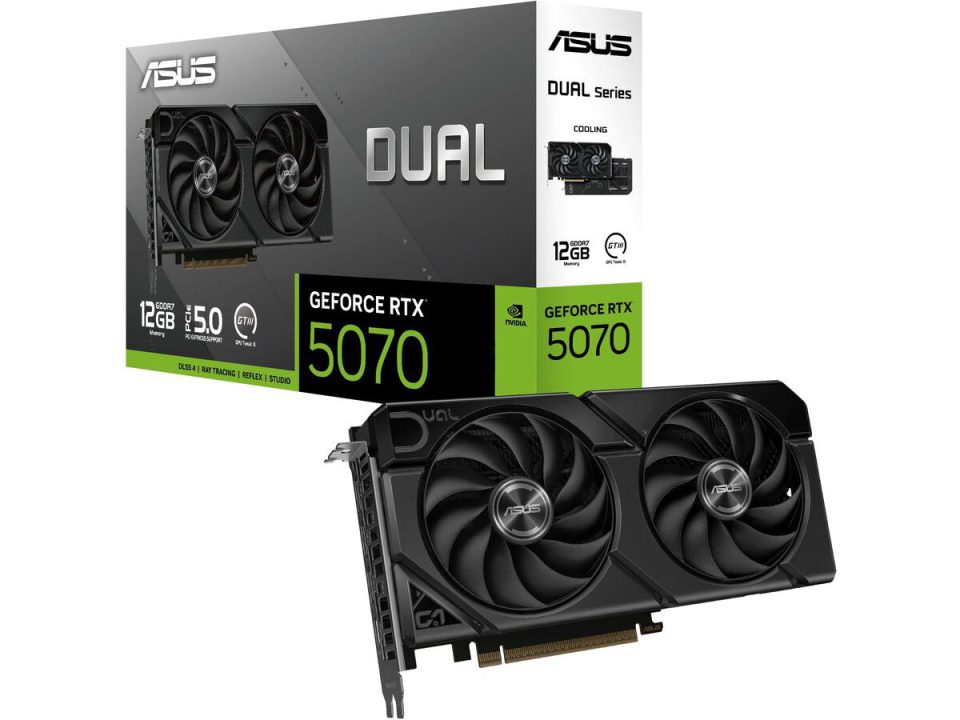 کارت گرافیک ایسوس Asus Dual RTX 5070 EVO