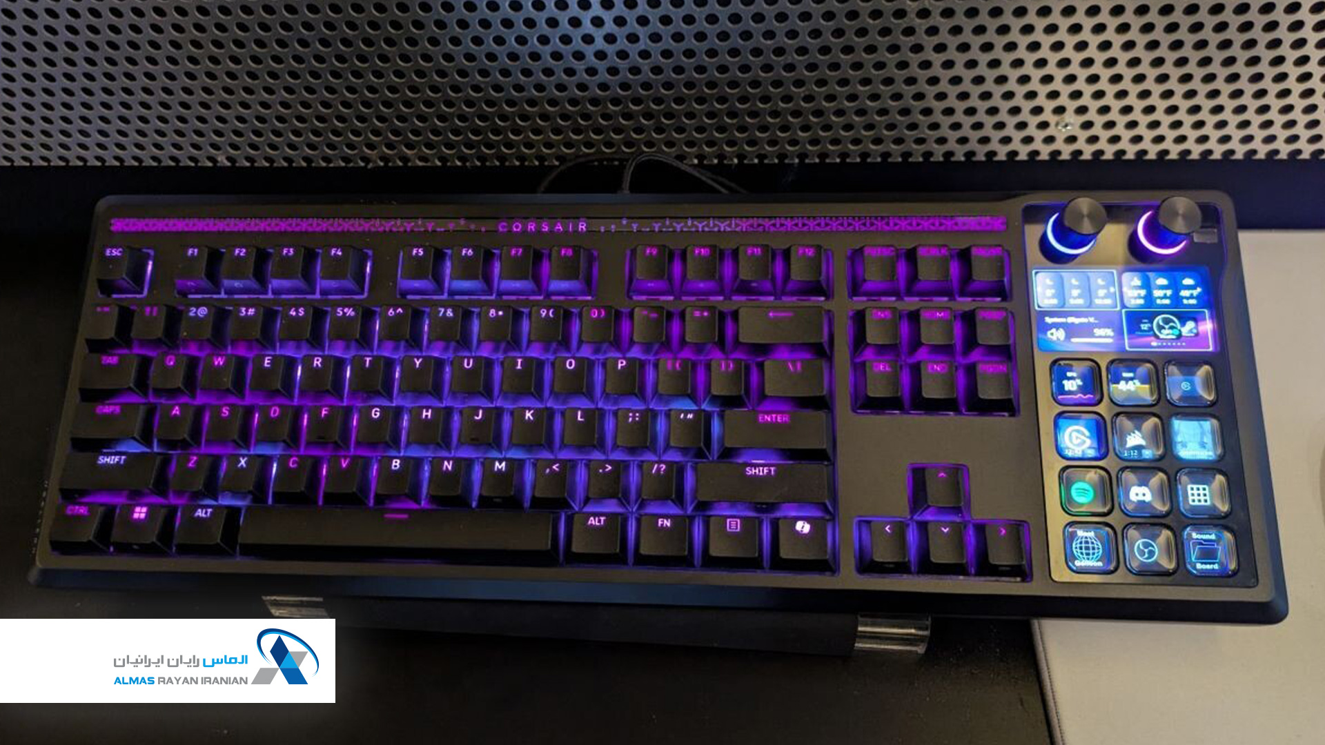 کیبورد گیمینگ کورسیر Corsair GALLEON 100 SD Keyboard
