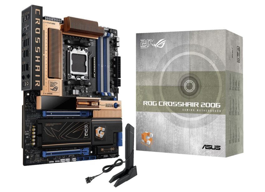 مادربرد ایسوس ASUS lists ROG Crosshair 2006