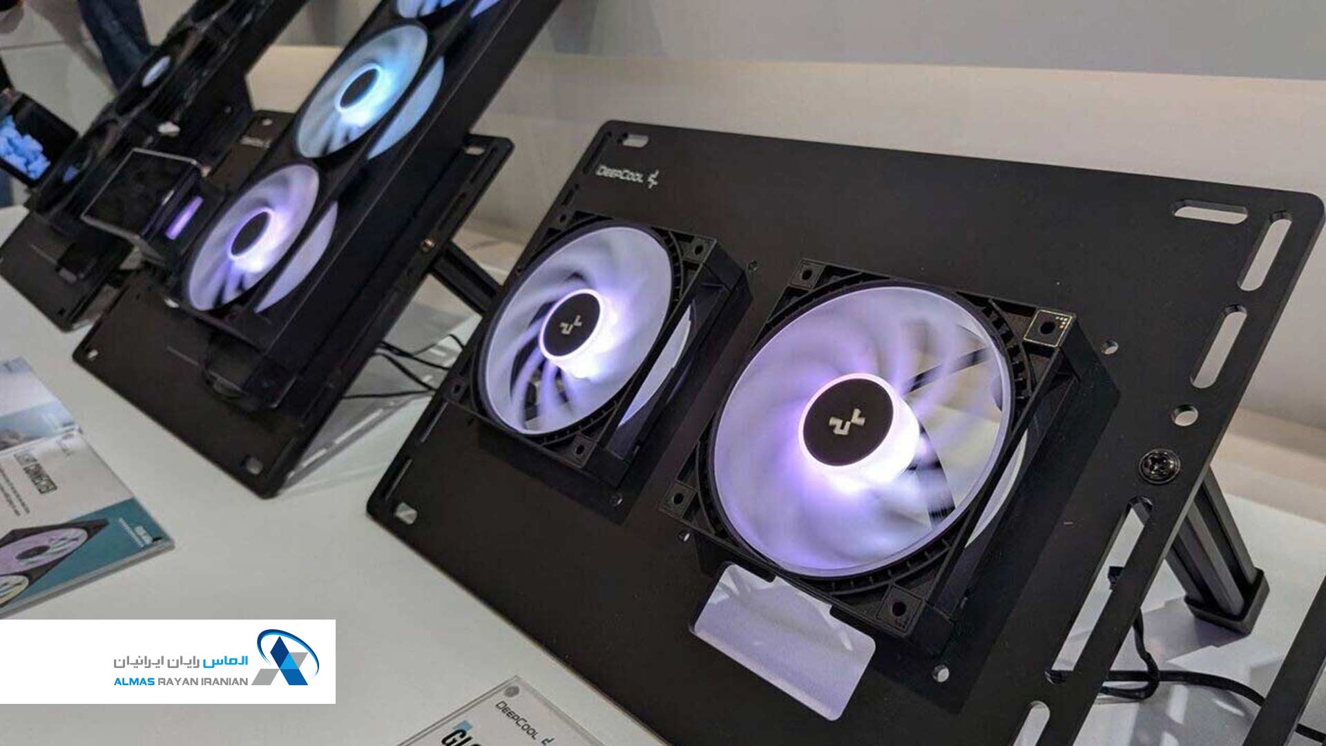 فن‌های بی‌صدا دیپکول در computex 2026