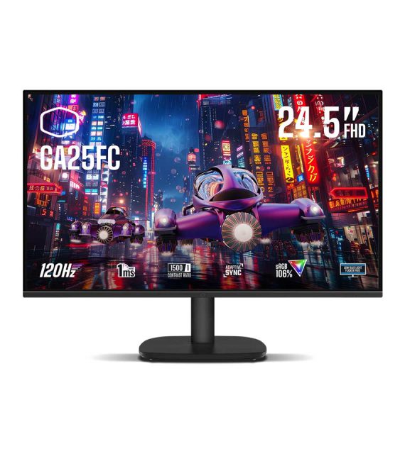 مانیتور گیمینگ کولرمستر GA25FC سایز ۲۴۵ اینچ