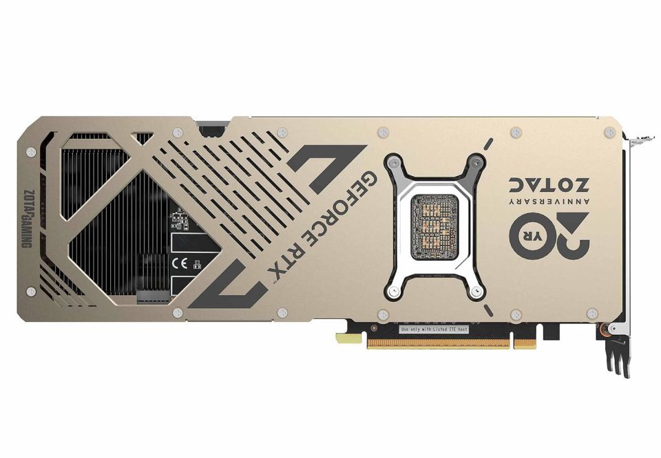 کارت گرافیک زوتک RTX 5080 SOLID CORE OC 20th Anniversary