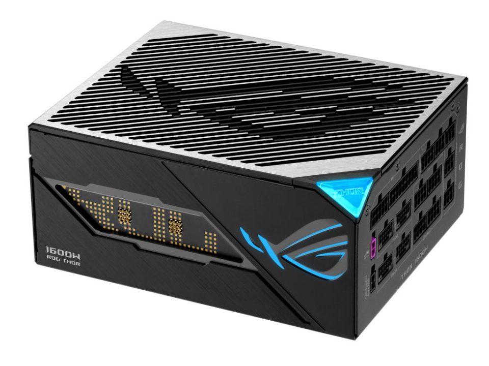 ASUS Launches 1600W T3 ROG Thor PSU
