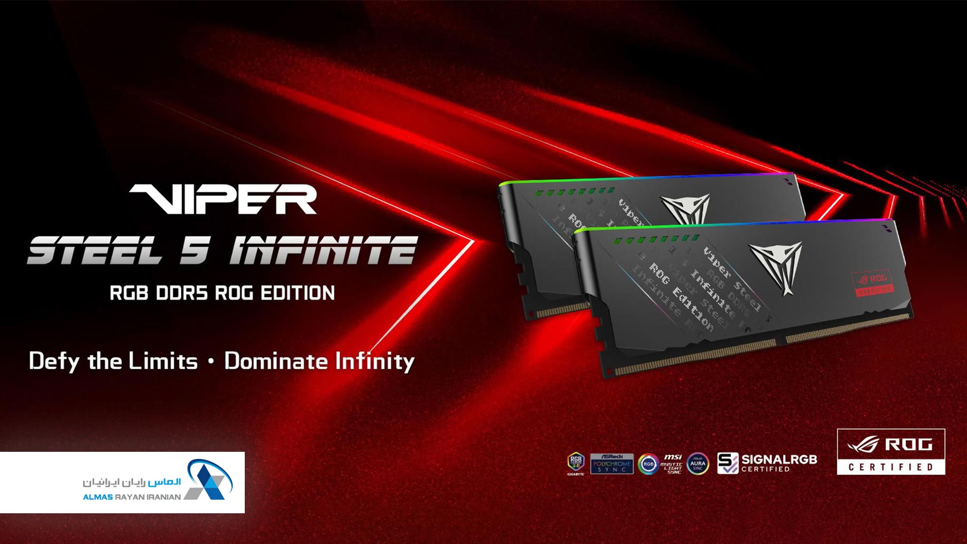 Patriot Viper Steel 5 Infinite RGB ROG Edition